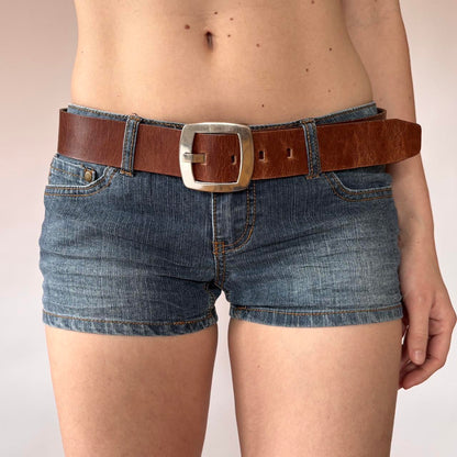 2000s Calvin Klein Leather Belt (M)