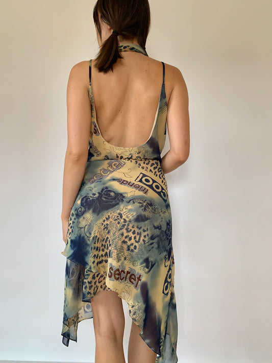 Y2K Scarf & Dress Set