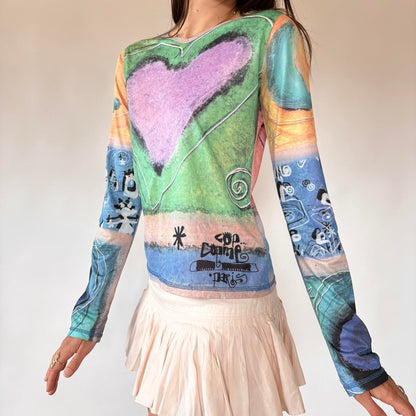 Cop Copine Graphic Top (M)