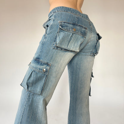2000s Mystic Cargo Jeans (M)