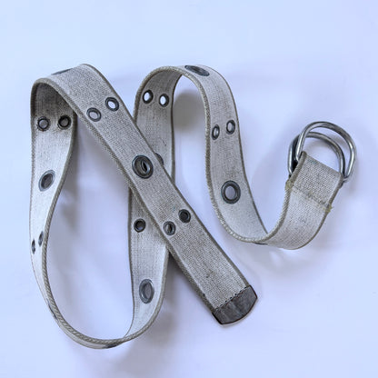 White Grommet Belt (S-L)