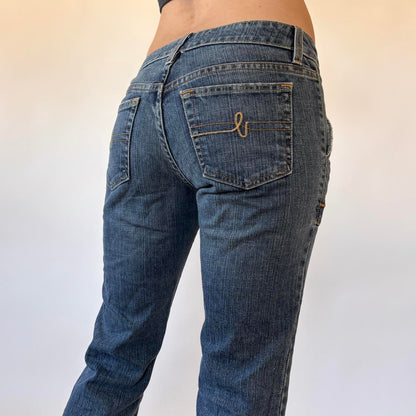Y2K Bebe Low Rise Capri Jeans (XS)
