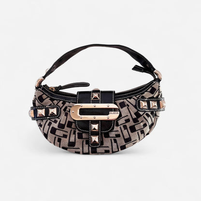 Y2K Guess Monogram Studded Bag