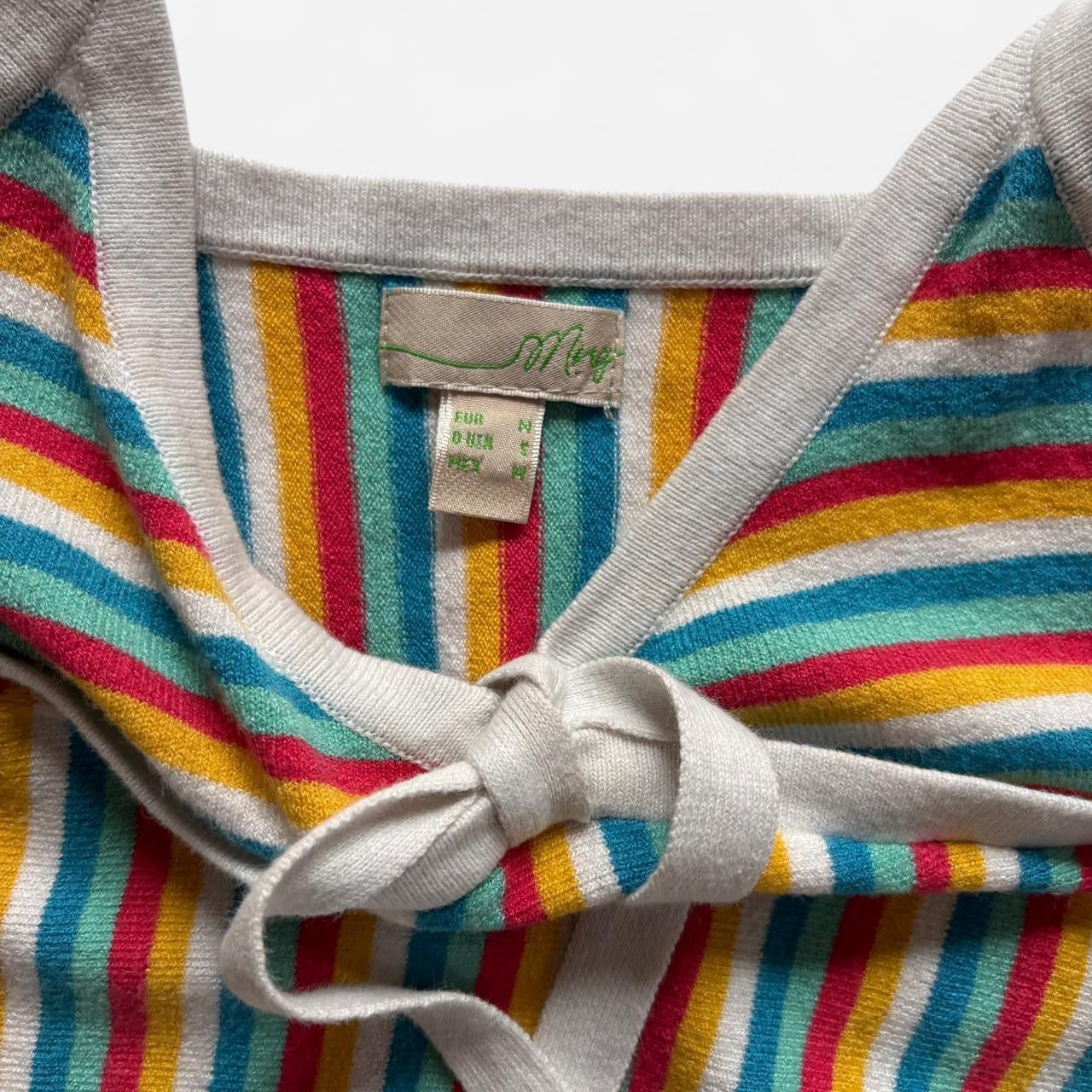 Candy Striped Knit Tank (XS/S)