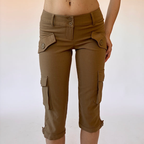 Y2K Cargo Capris (XXS/XS)