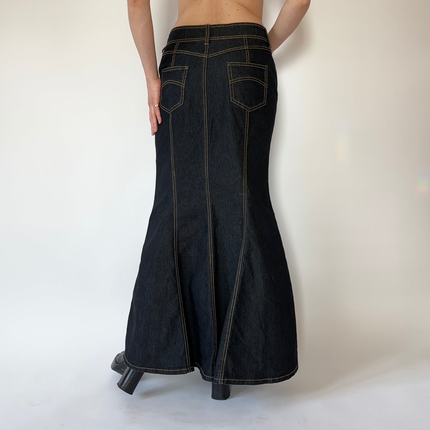 2000s Denim Maxi (M)