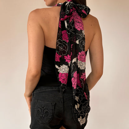 Y2K Convertible Scarf Top (S/M)