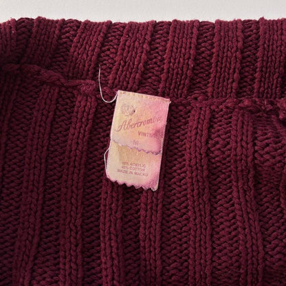 Abercrombie & Fitch Double Zip Sweater (S/M)