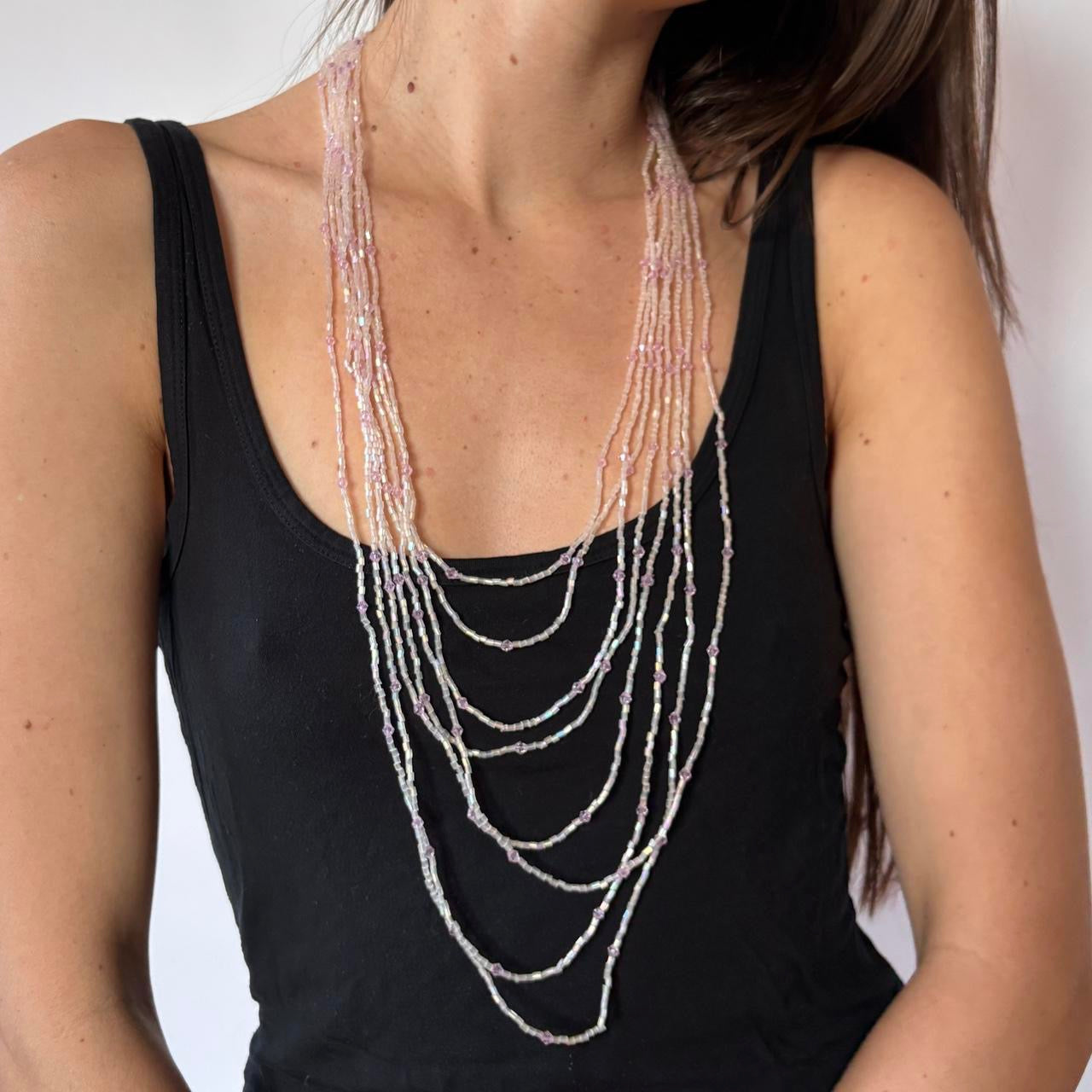 Layered Beaded Necklace