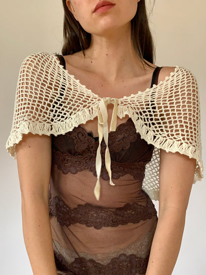 Vintage Crochet Shawl