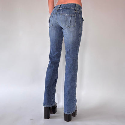 Y2K Embellished Jeans (XS/S)
