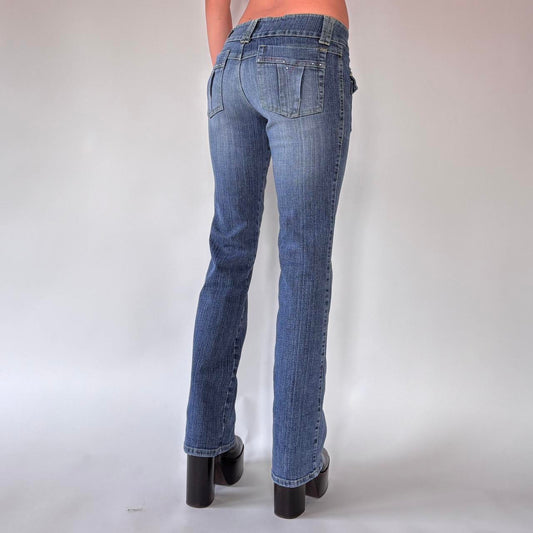 Y2K Embellished Jeans (XS/S)