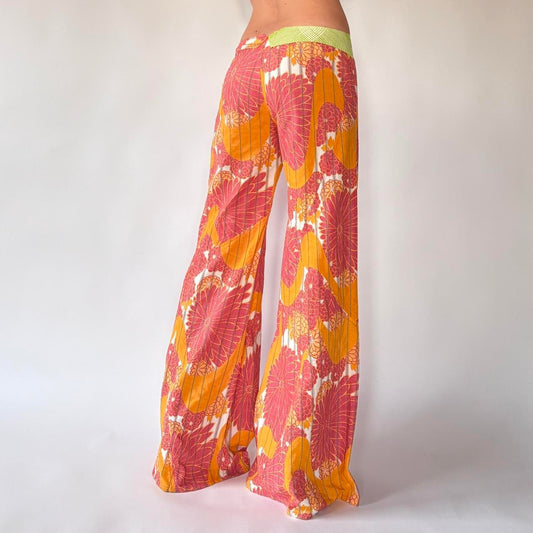 Custo Barcelona Low Rise Bellbottom Pants (XS)