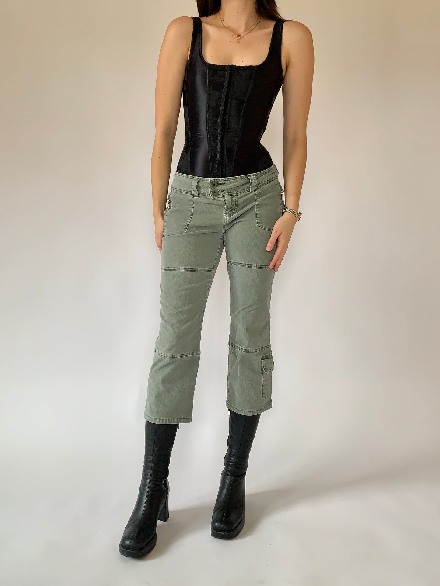Y2K Cargo Capris (S)