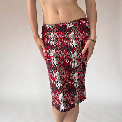 90s Slinky Midi Skirt (XS)