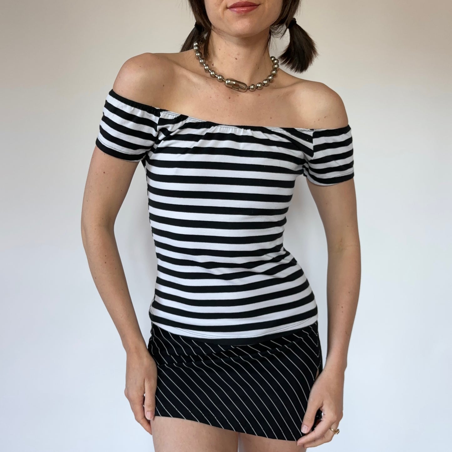 90s Striped Tee (XS)