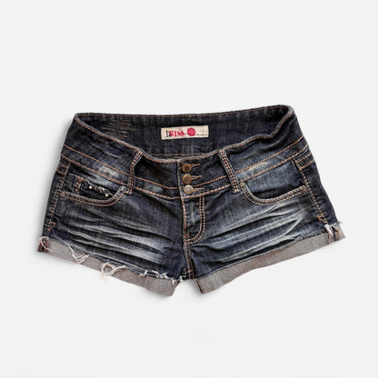 Y2K Low Rise Denim Shorts (M)