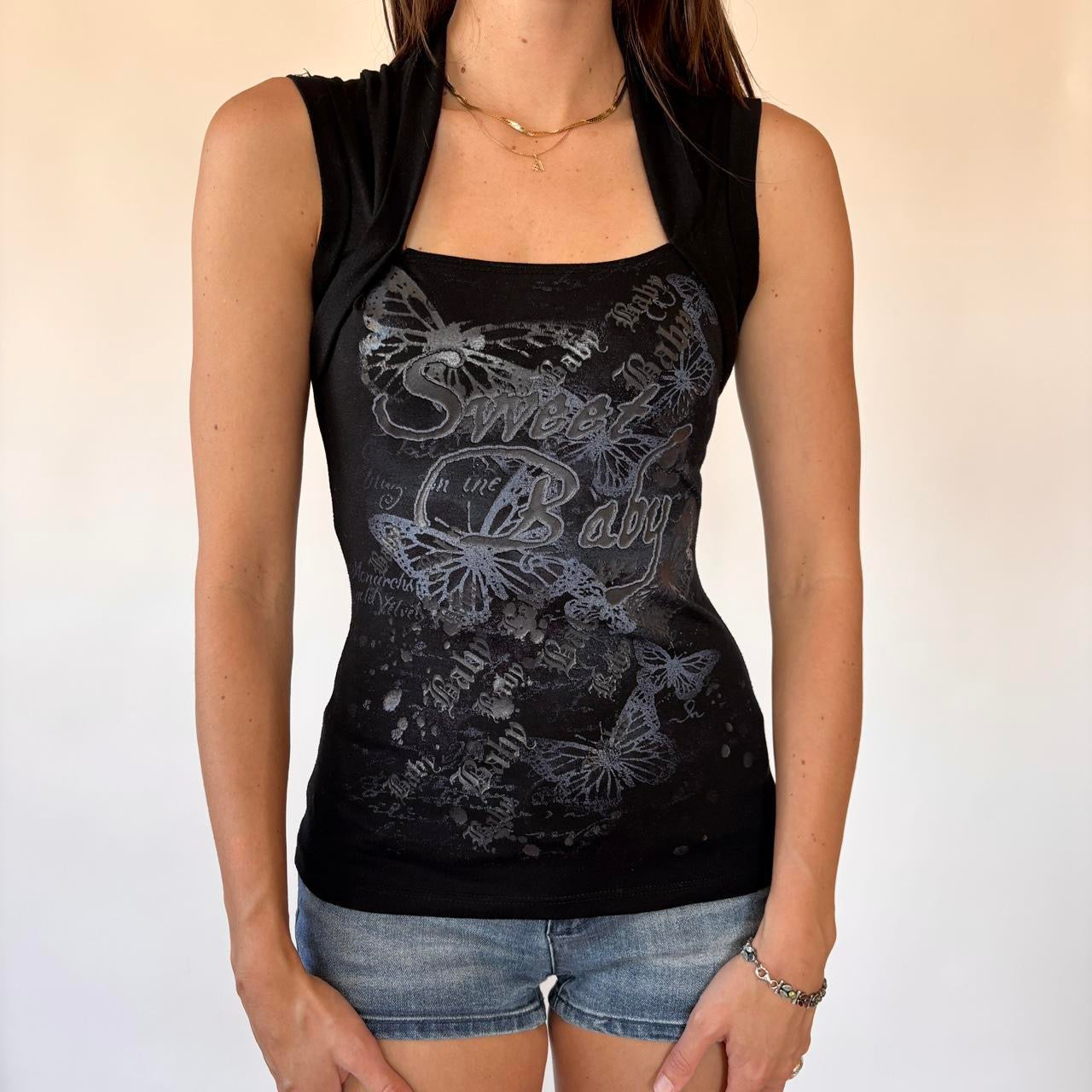 Y2K Sweet Baby Top (XS)