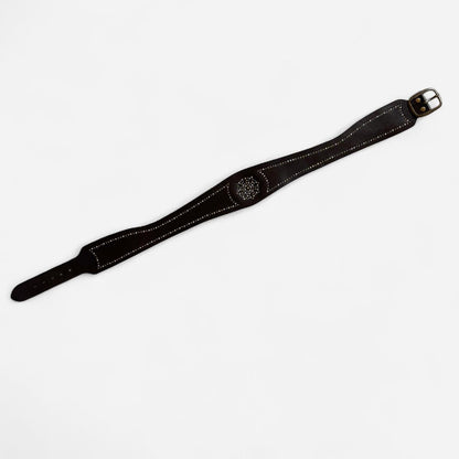 Studded Leather Belt