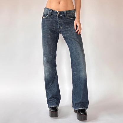 Diesel Dark Wash Boyfriend Jeans (L)