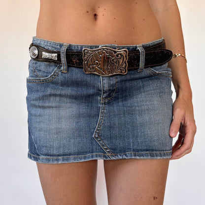 Western Leather Belt