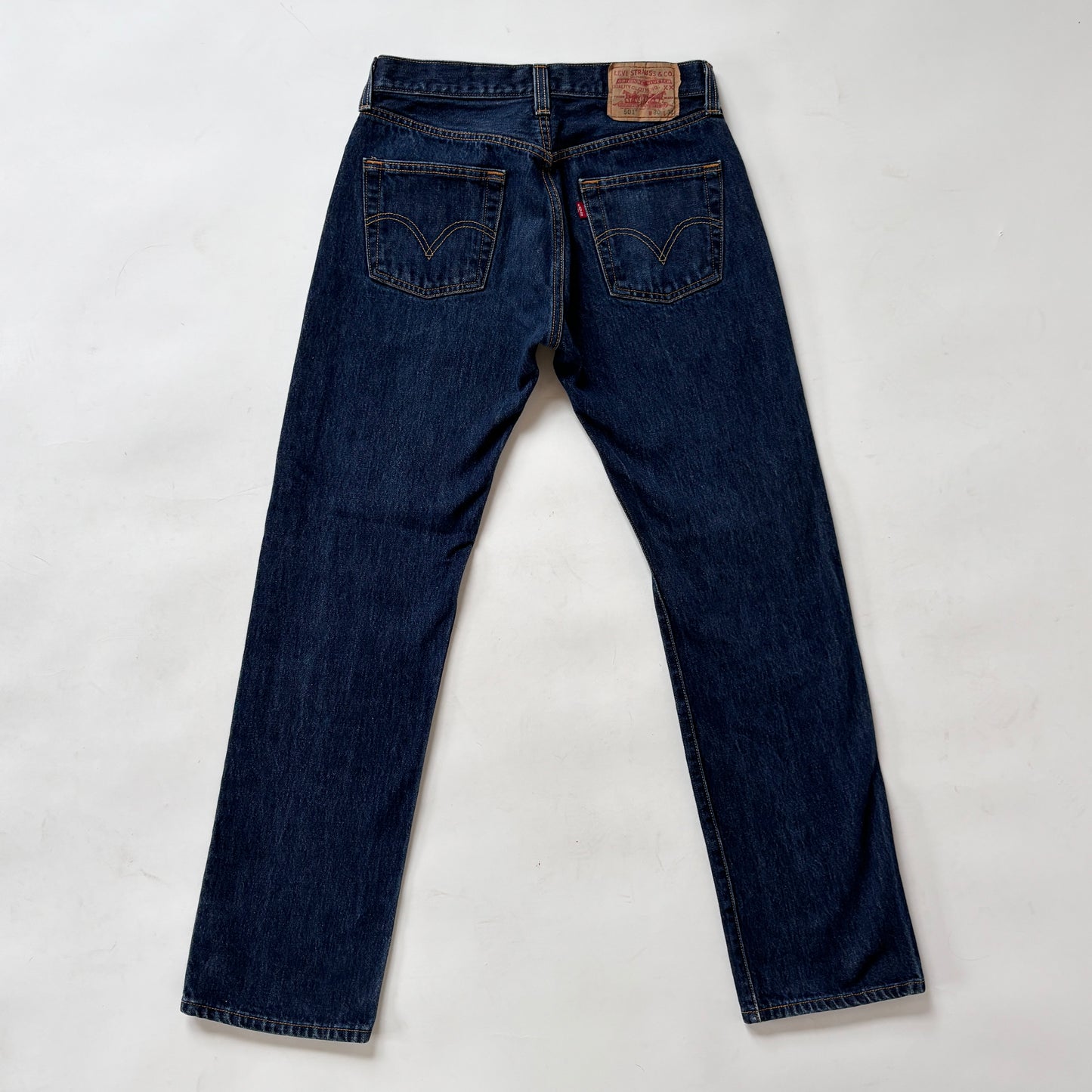 Levi’s Dark Wash 501s (S)