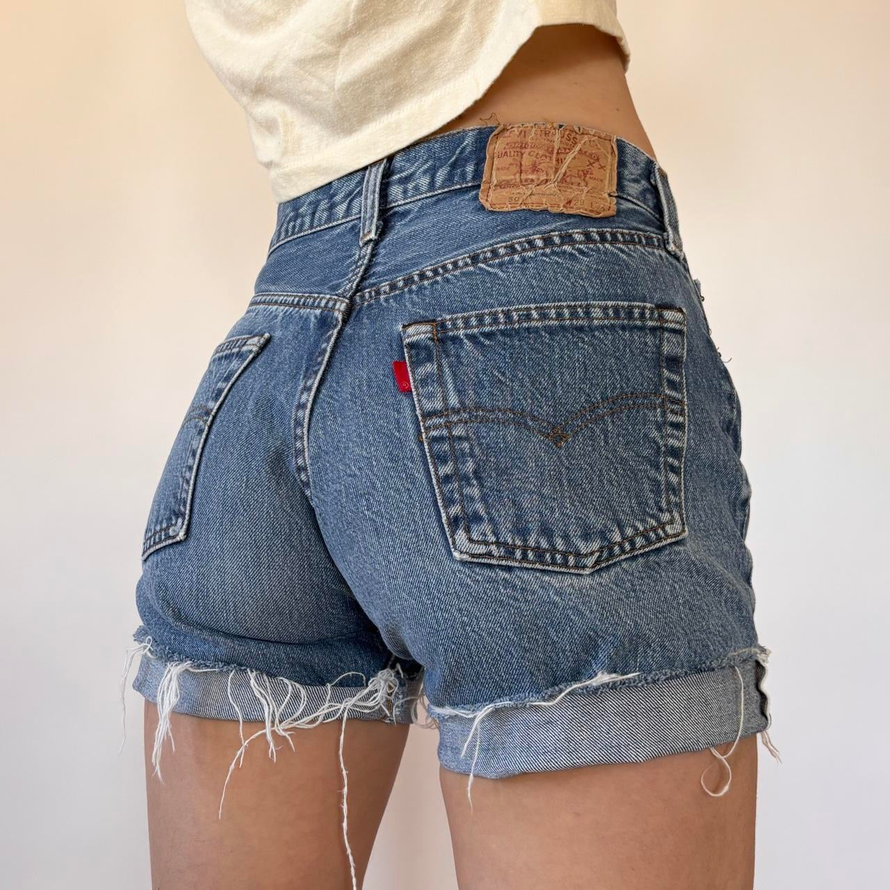 Levi’s Selvedge Cutoff Shorts (XS)
