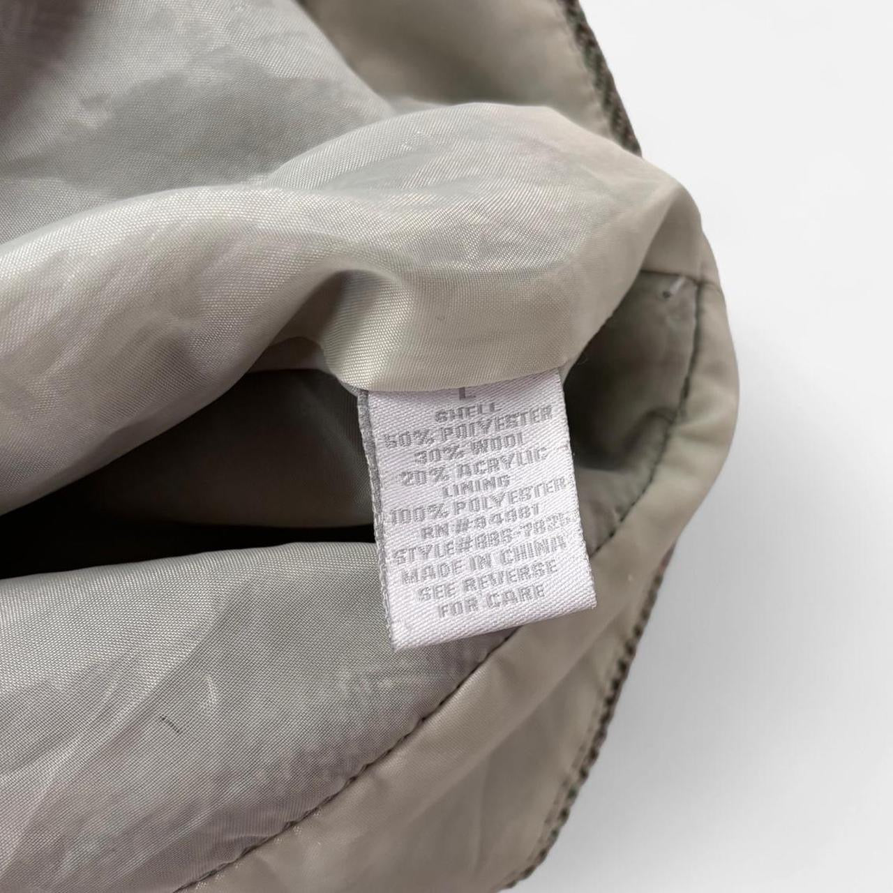 Y2K Pleated Tweed Mini Skirt (L)