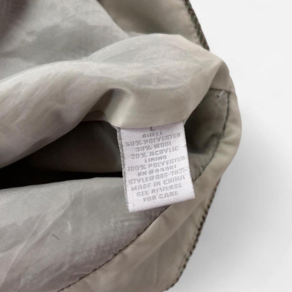 Y2K Pleated Tweed Mini Skirt (L)