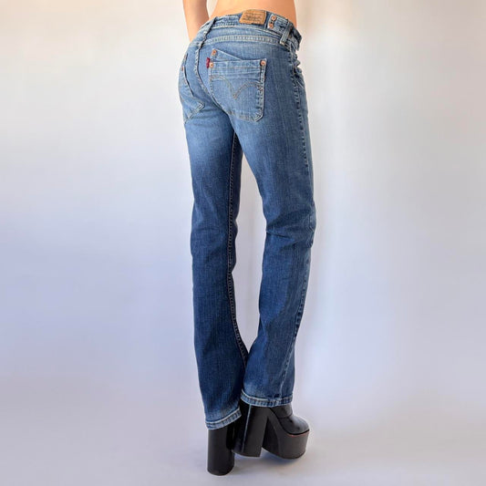 Y2K Low Rise Flare Levi’s (S/M)