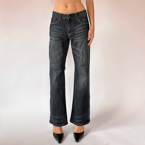 2000s Boyfriend Jeans (M)