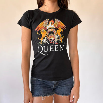 Y2K Queen Baby Tee (S/M)