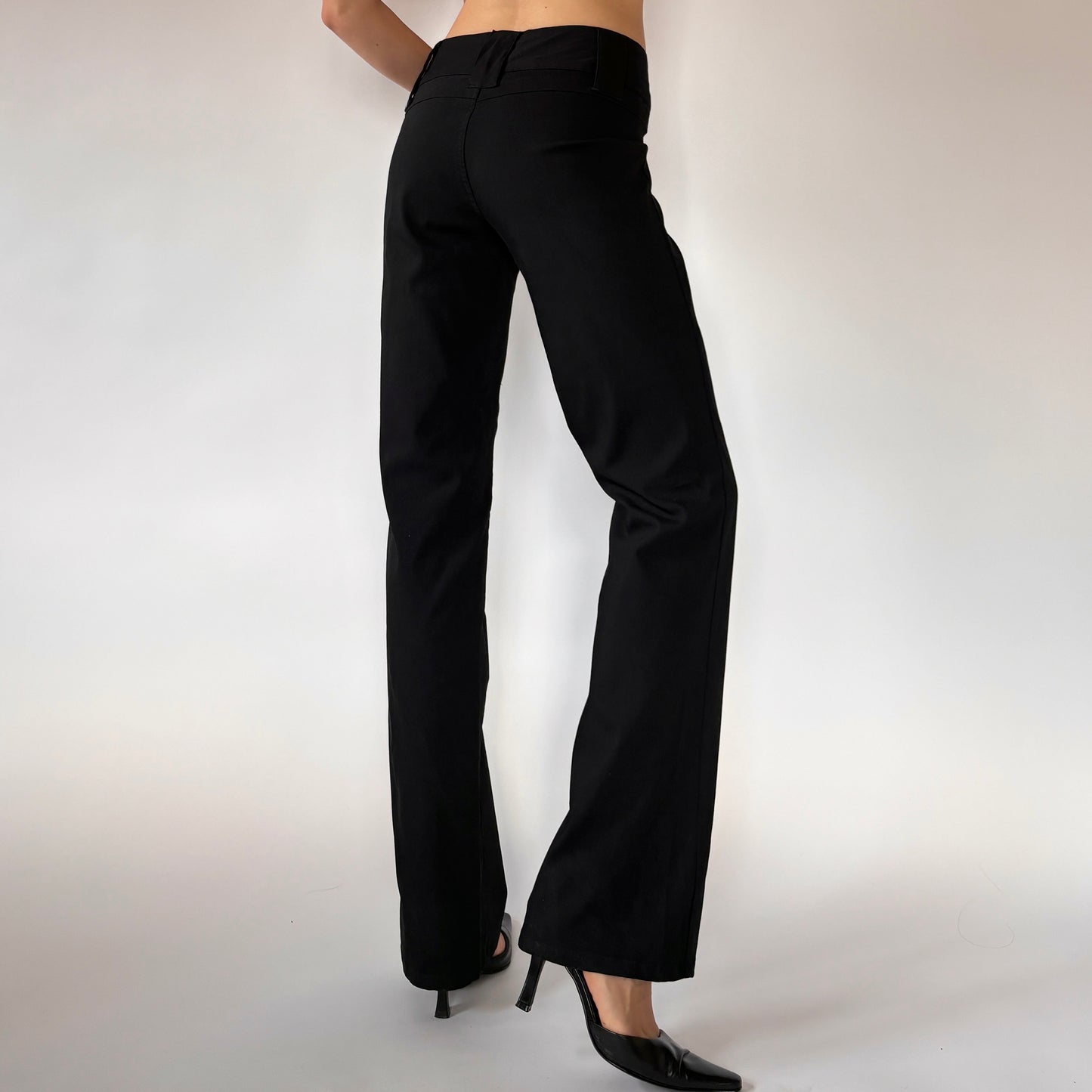 Y2K Noir Trousers (S/M)