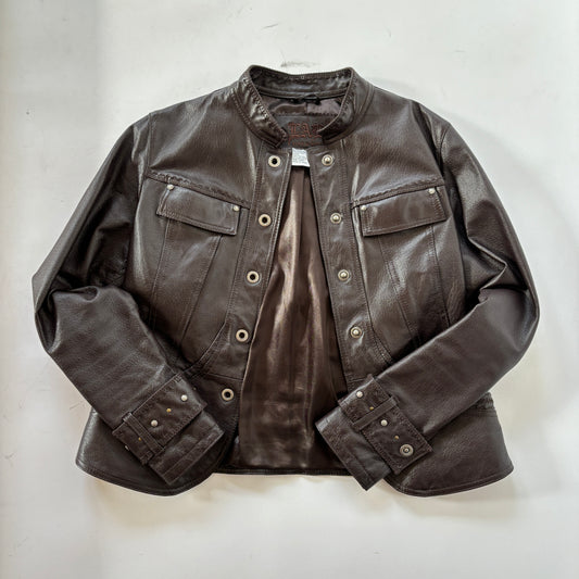 2000s Leather Jacket (S)