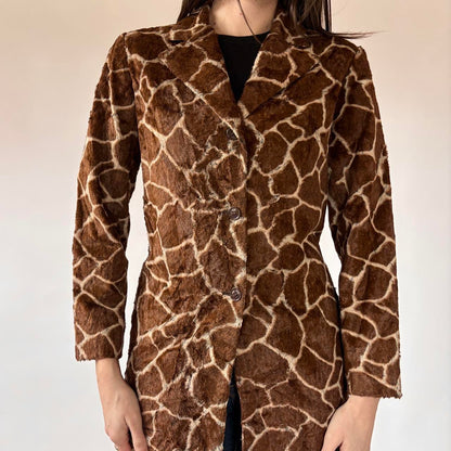 Bergdorf Goodman Giraffe Coat (S)