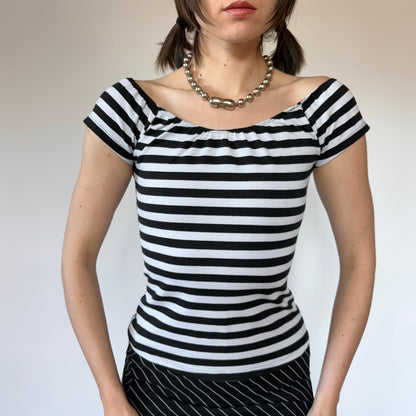 90s Striped Tee (XS)