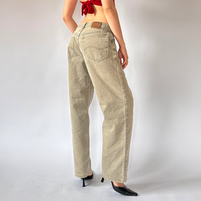 90s Neutral Jeans (M)