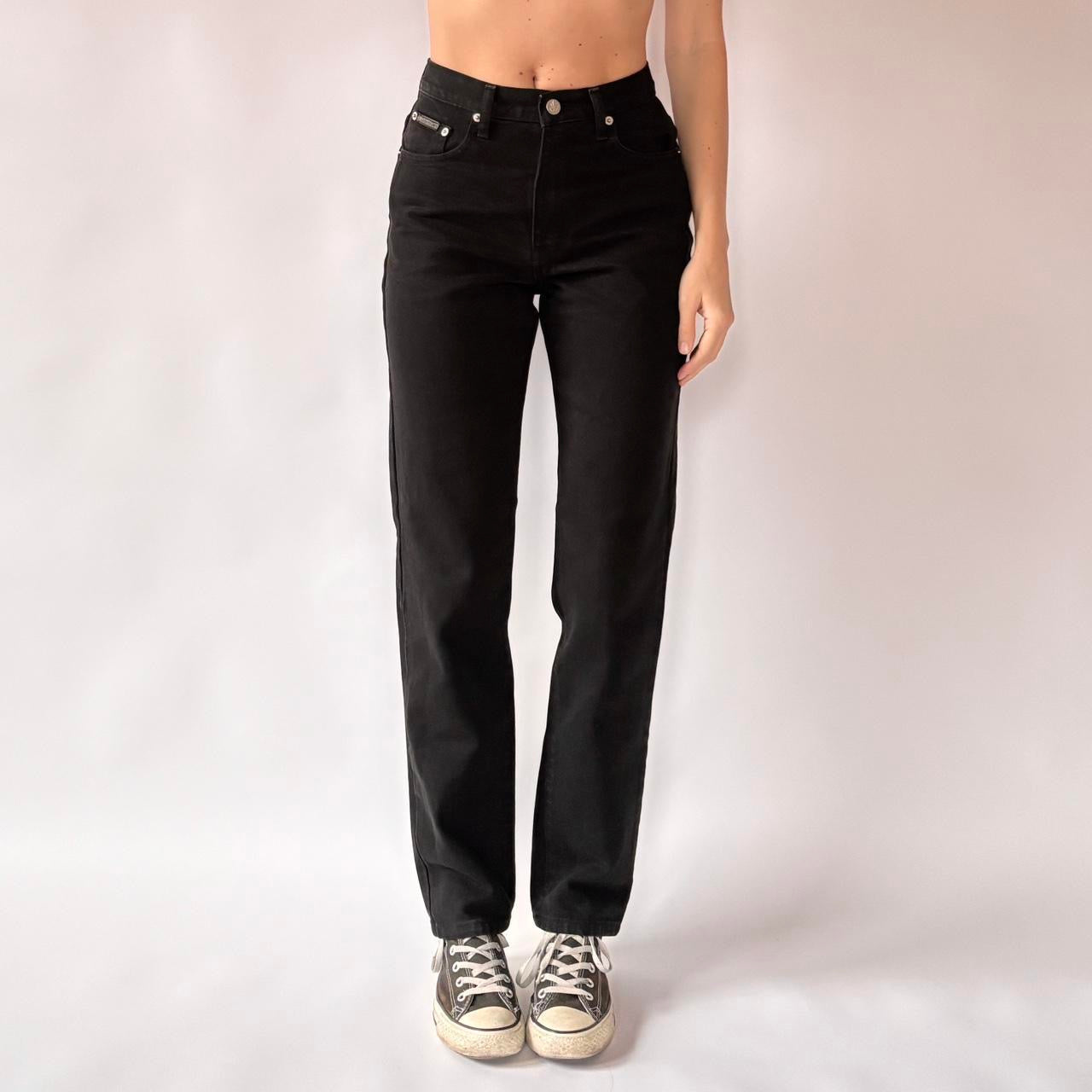 90s Black Calvin Klein Jeans (XS)