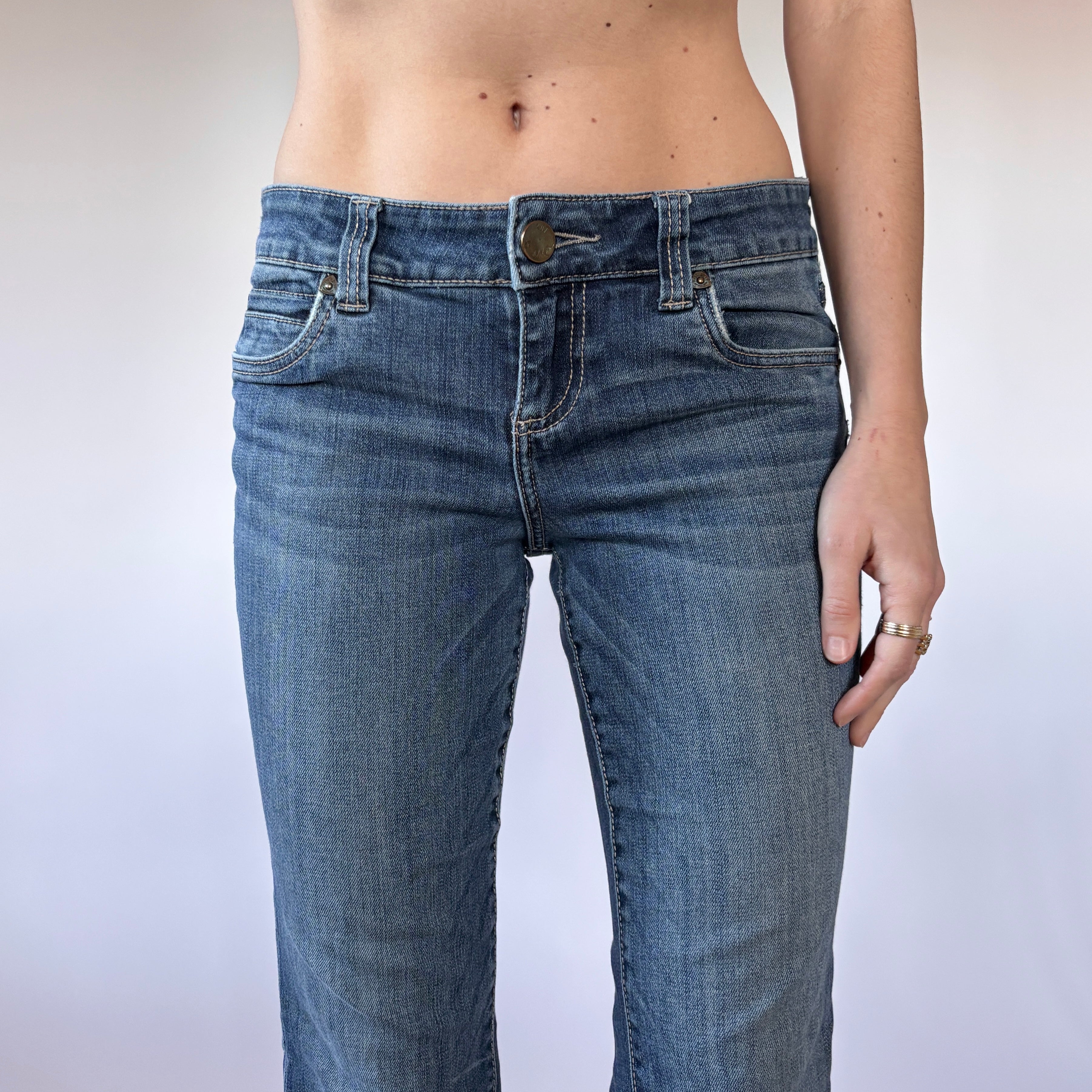 2000s Low Rise Jeans (XS) – Hazy Vintage