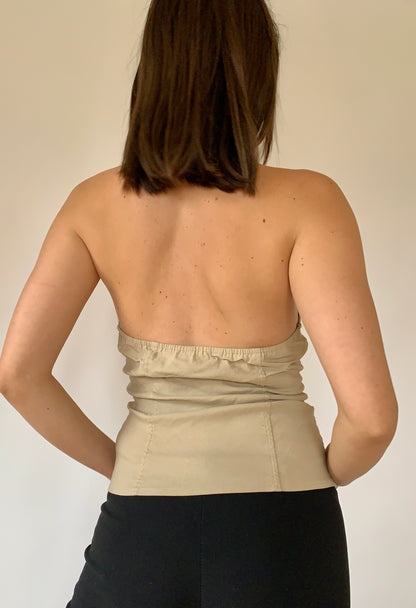 Y2K Buckle Top - Large