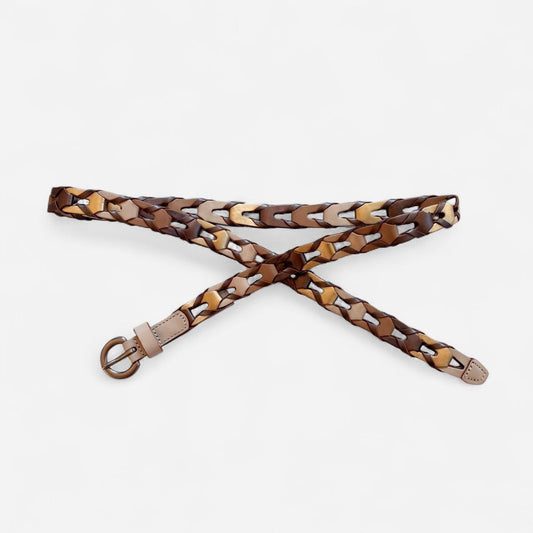 Fossil Braided Leather Belt