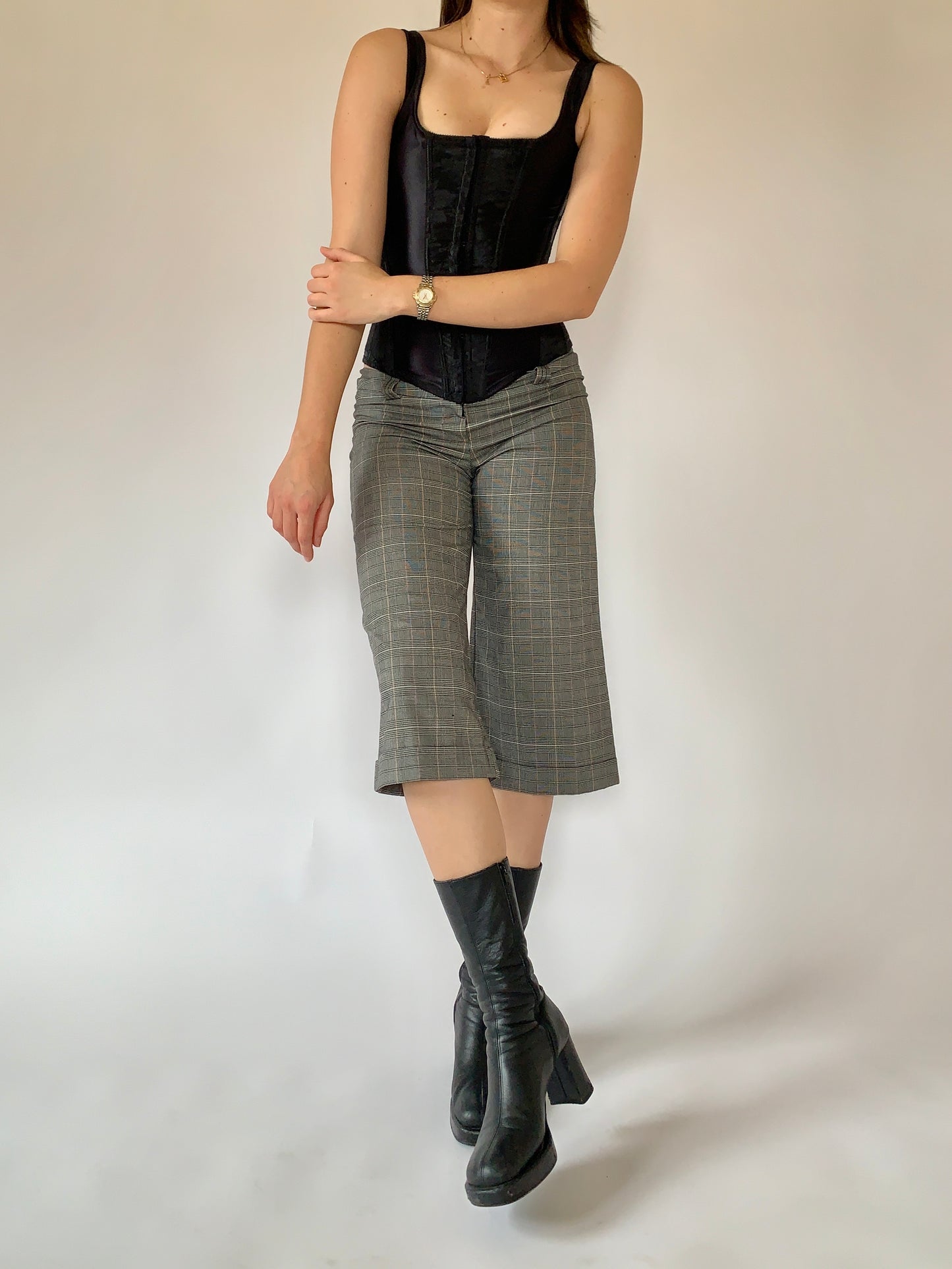 Y2K Capri Trousers - Small