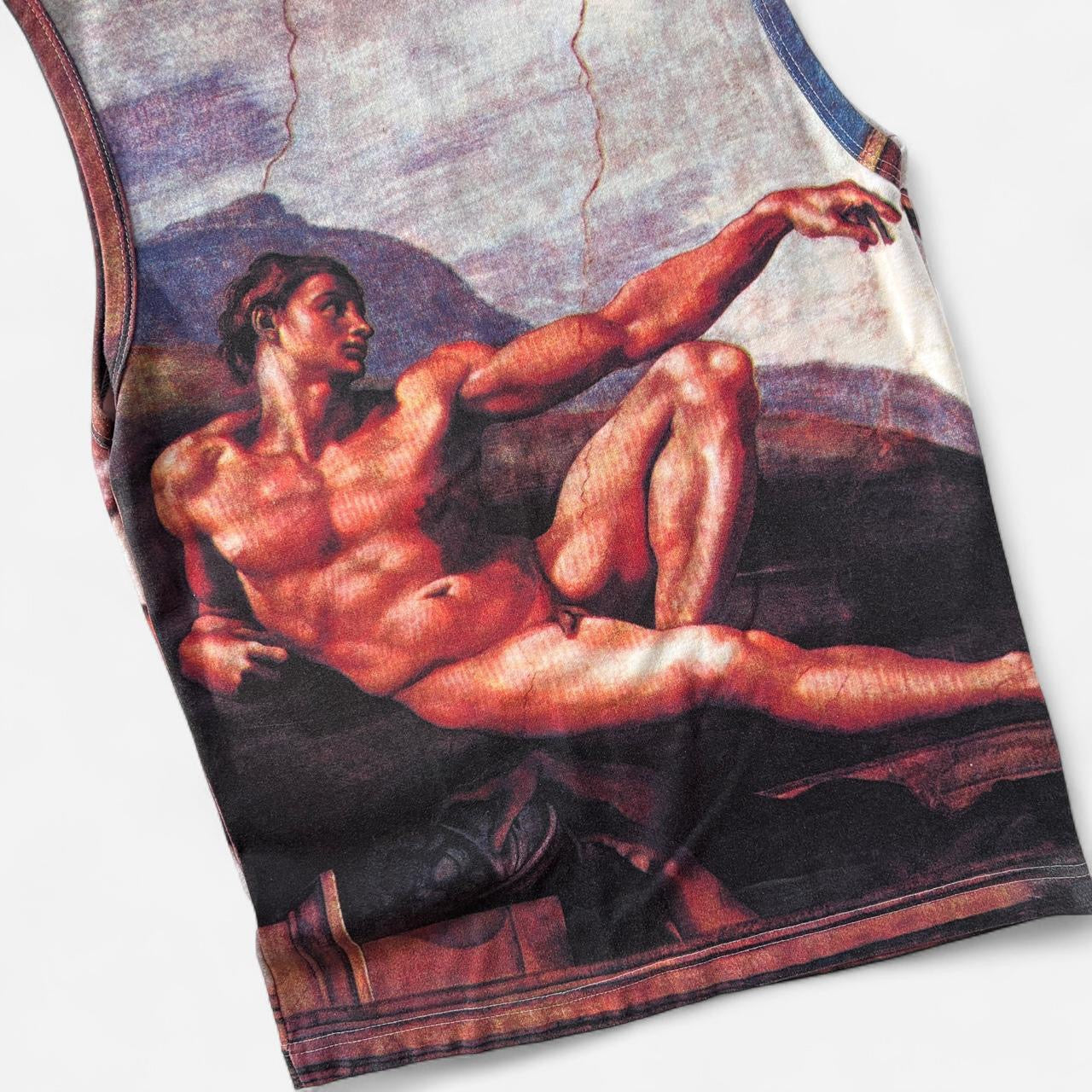 00s Renaissance Graphic Top (M)