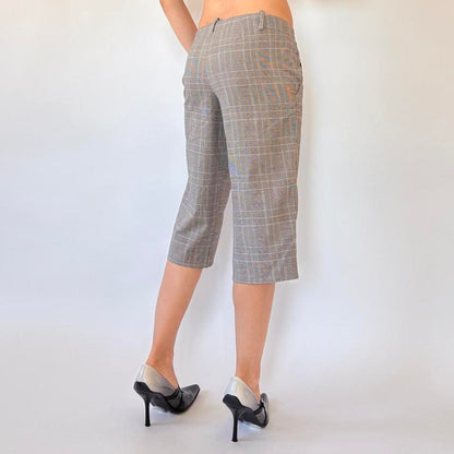 Y2K Low Rise Capri Trousers (M)