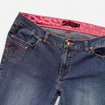 Y2K Fetish Low Rise Jeans (M)