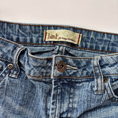 Y2K Denim Mini Skirt (XS/S)