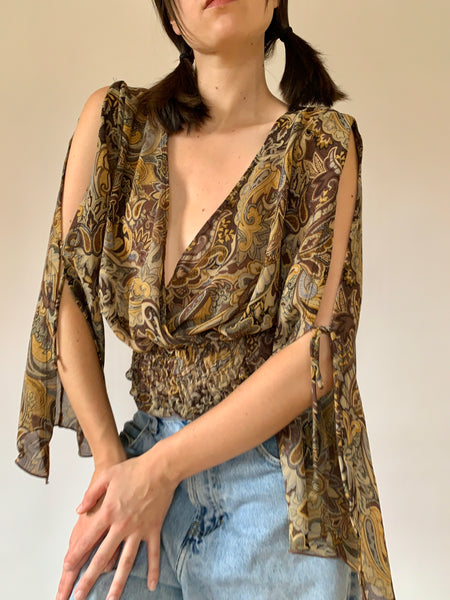 Vintage Boho Fairy Blouse