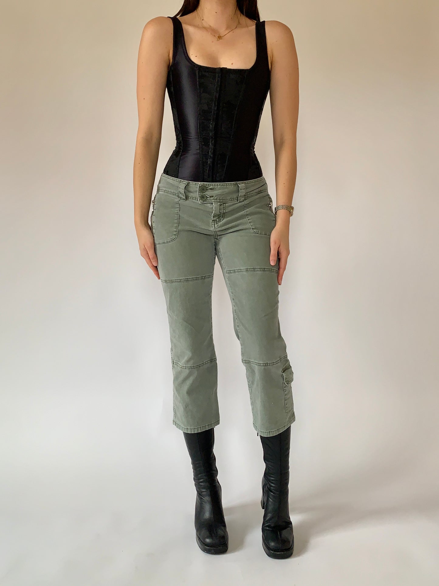 Y2K Cargo Capris (S)