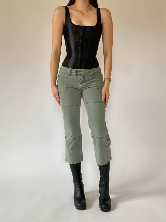 Y2K Cargo Capris (S)