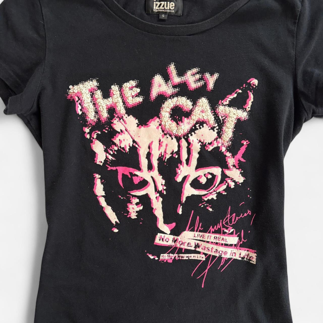 Y2K Graphic Baby Tee (S)